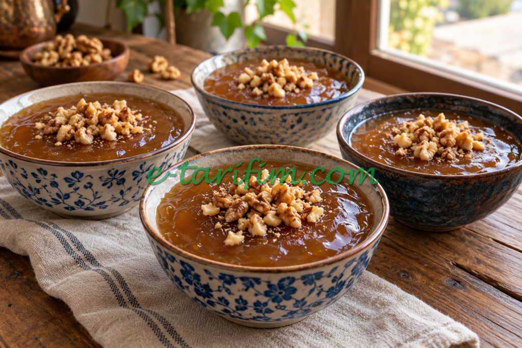 Pekmezli Paluze Tarifi (Nişastalı, 4 Küçük Porsiyon) — temsili yemek görseli