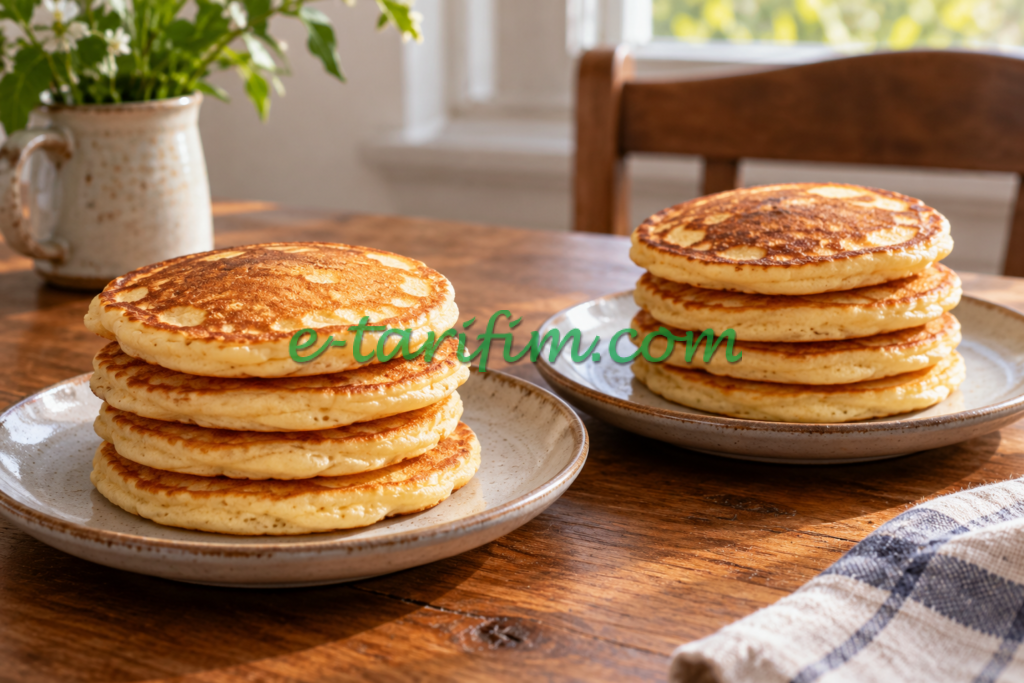 2 Kişilik Pankek Tarifi (8 Küçük Pankek) — temsili yemek görseli